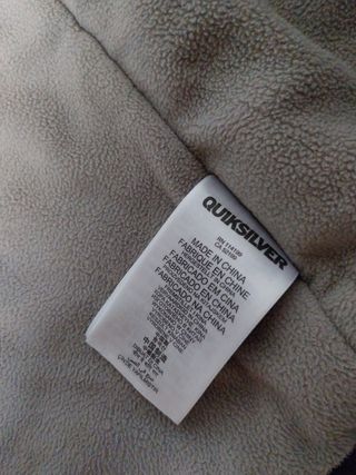 Cazadora Quicksilver como nueva 
