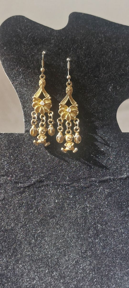 Pendientes vintage ositos