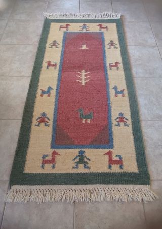 OFERTA 2 ALFOMBRAS KILLIM REVERSIBLE