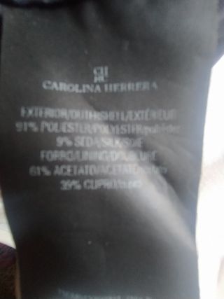 VESTIDO CAROLINA HERRERA