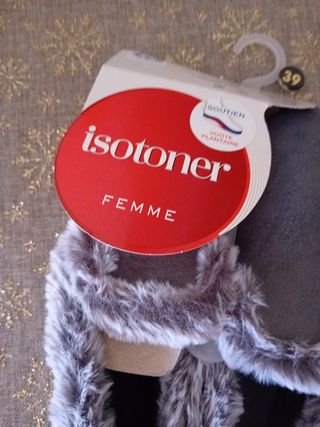Zapatilla Isotoner, de estar por casa