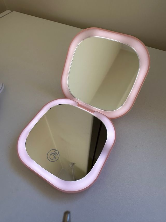 OFERTA Espejo con luces LED Rosa