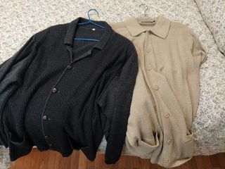 Lote dos chaquetas de caballero