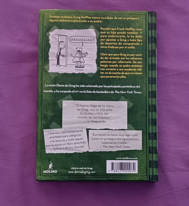 Diario de Greg 1 - Un pringao total