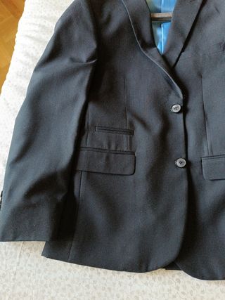 Traje negro hombre talla 42 