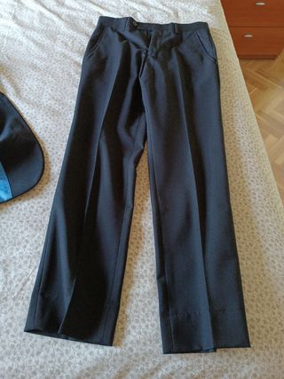 Traje negro hombre talla 42 