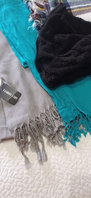Lote bufandas y cuello