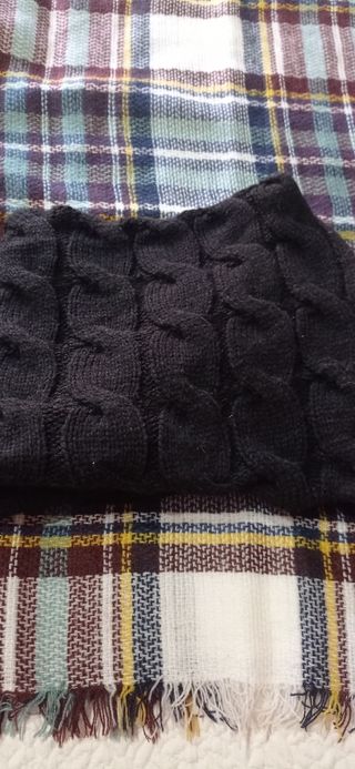 Lote bufandas y cuello