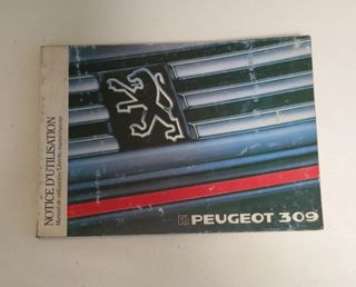 PEUGEOT 309 GTI GT MANUAL DE USO  INSTRUCCIONES 