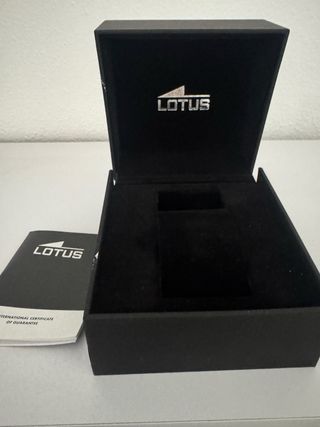 Caja reloj lotus