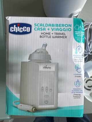CHICCO: Calienta biberones y potitos. Casa y coche