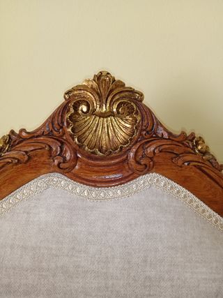 Poltrona barocca classica restaurata