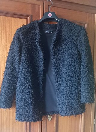 Chaquetón negra de fiesta Fórmula Joven 