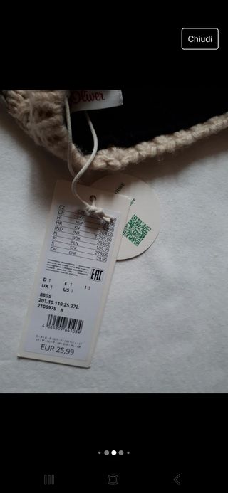 Sciarpa e cappellino donna NUOVI