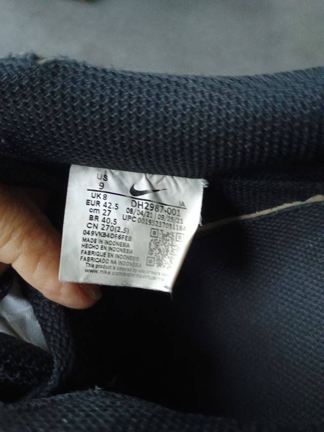 Zapatillas Nike negras