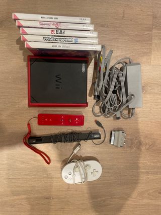 Nintendo Wii mini roja