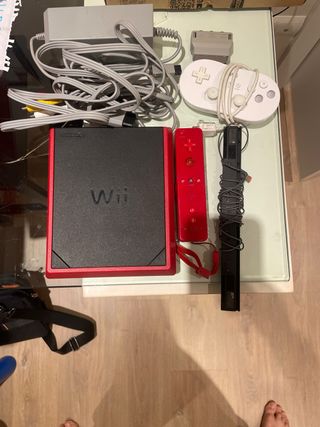 Nintendo Wii mini roja