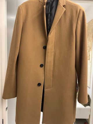 cappotto cammello Selected in lana