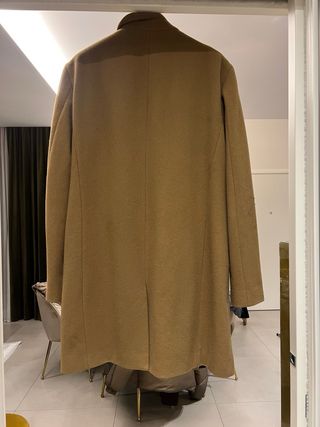 cappotto cammello Selected in lana