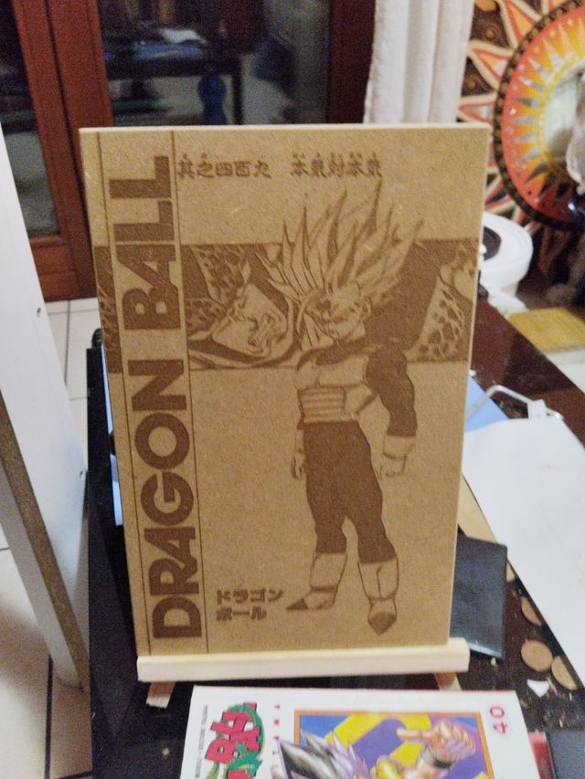 Incisione Dragonball Gohan vs Cell