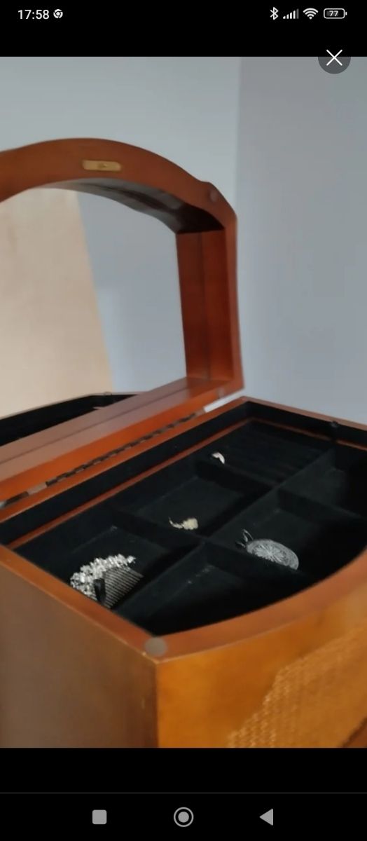 Mueble joyero bimtage super antiguo