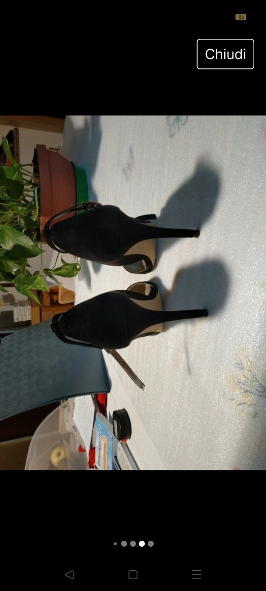 scarpe donna loraferres con cinturino 39