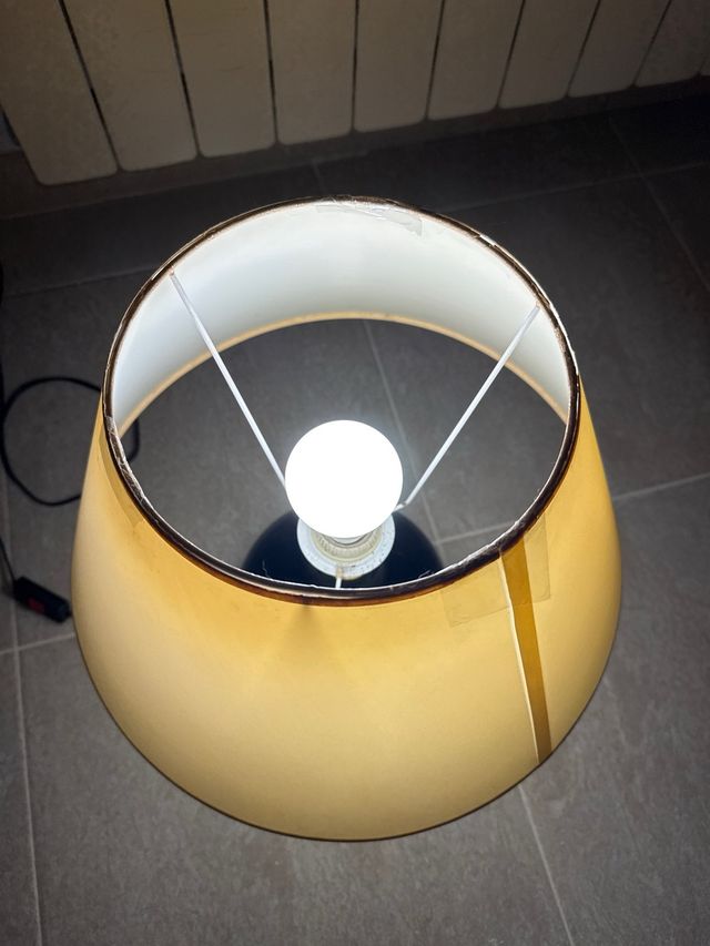 Lampara porcelana china