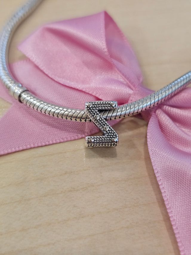 🎀CHARM LETRA Z PLATA🎀 (MOD. LISO)