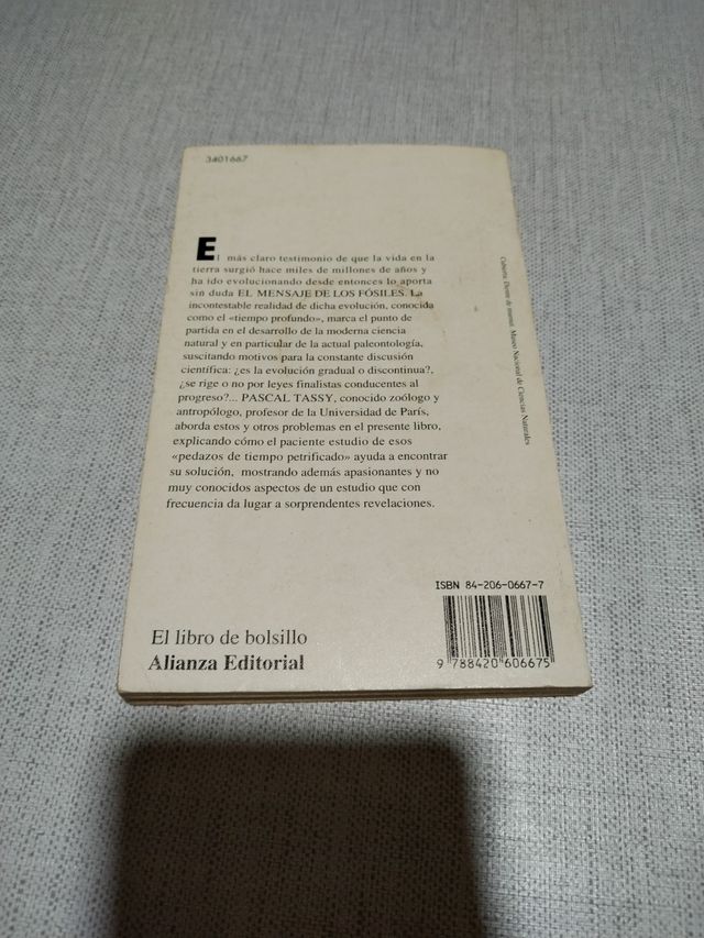 El mensaje de los fosiles / The Message of the Fossils (Spanish Edition)