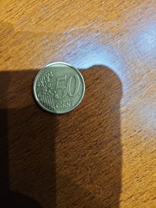 Moneda 50 centimos