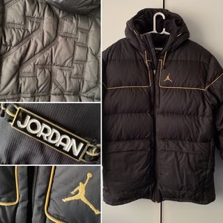 Abrigo de plumas Jordan gold Edition Y2K OG
