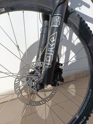 Bicicleta Rockrider 9.1 doble Talla M