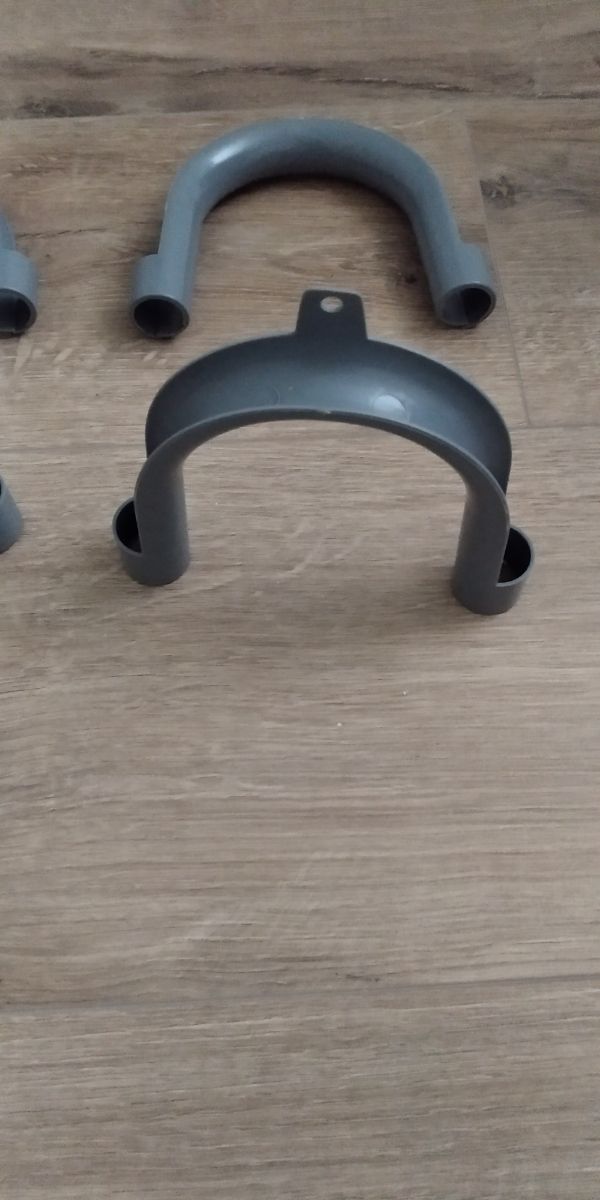 NUEVAS. 4 GUÍAS PARA MANGUERA DESAGÜE