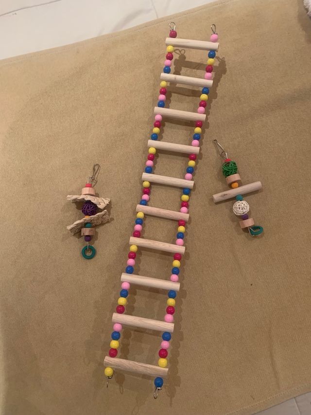 Juguete jaula pajaros