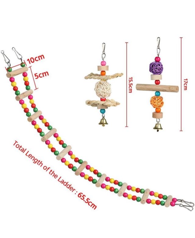 Juguete jaula pajaros