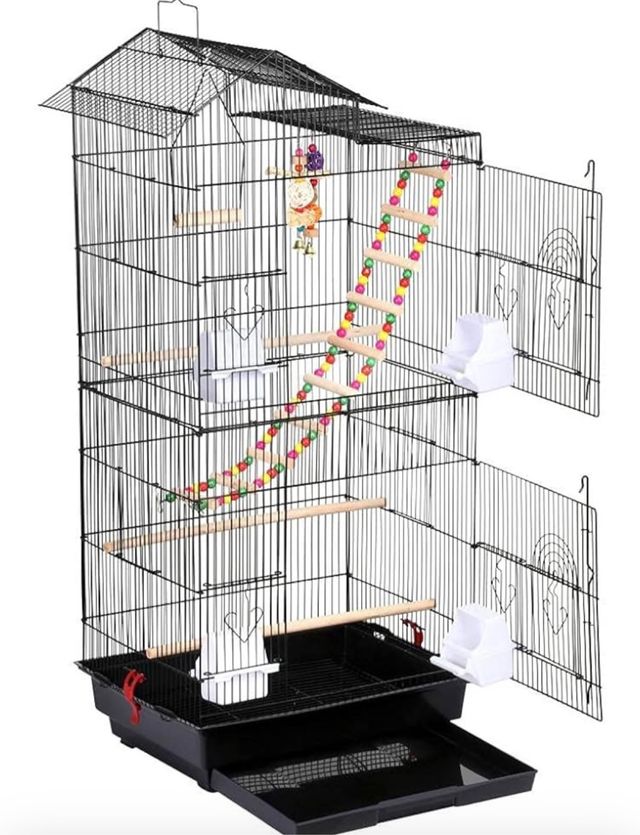 Juguete jaula pajaros