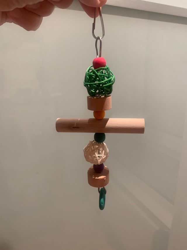 Juguete jaula pajaros