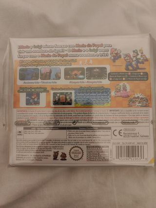 (NUEVO) Mario & Luigi Paper Jam Bros.