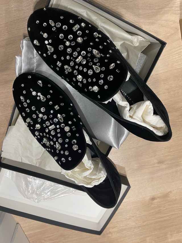 Zapato hombre terciopelo