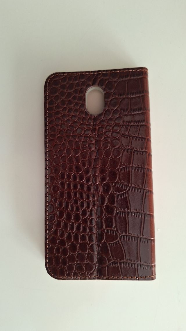 FUNDA Piel MOVIL SAMSUNG J7 2017 piel CUERO