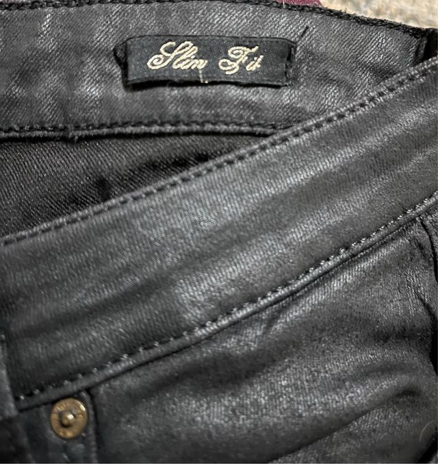 Pantalon negro de paño