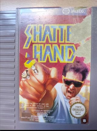 Videojuego Nintendo Shatter Hand 1985
