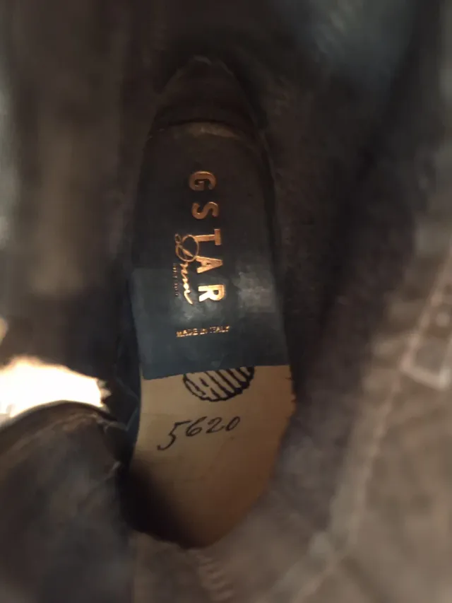 Botas,botines, Gstar,G star, tipo motero.