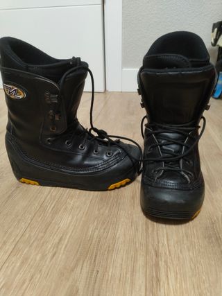 Tabla y botas de snow
