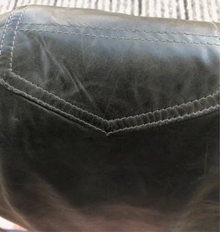 Pantalon piel alta calidad,verde oscuro