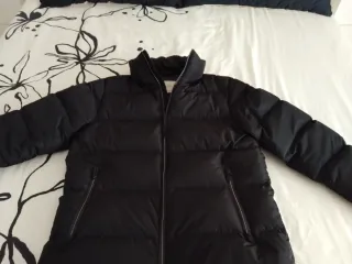 Chaqueta plumas Mango hombre nuevo.