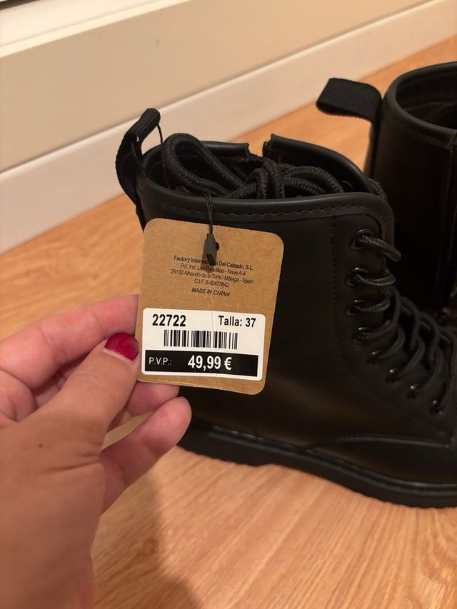 Botas estilo militar chika 10