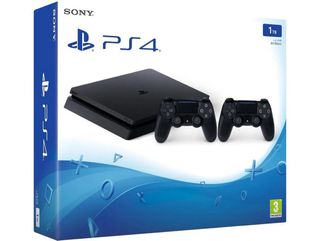 Playstation 4 Slim 1TB+2mandos originales+Caja