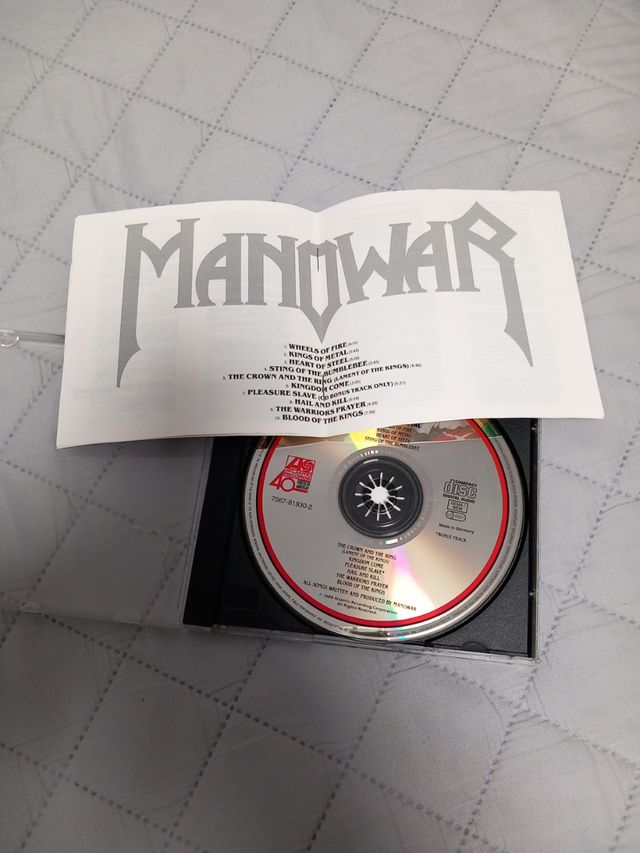 MANOWAR kings of metal. Cd