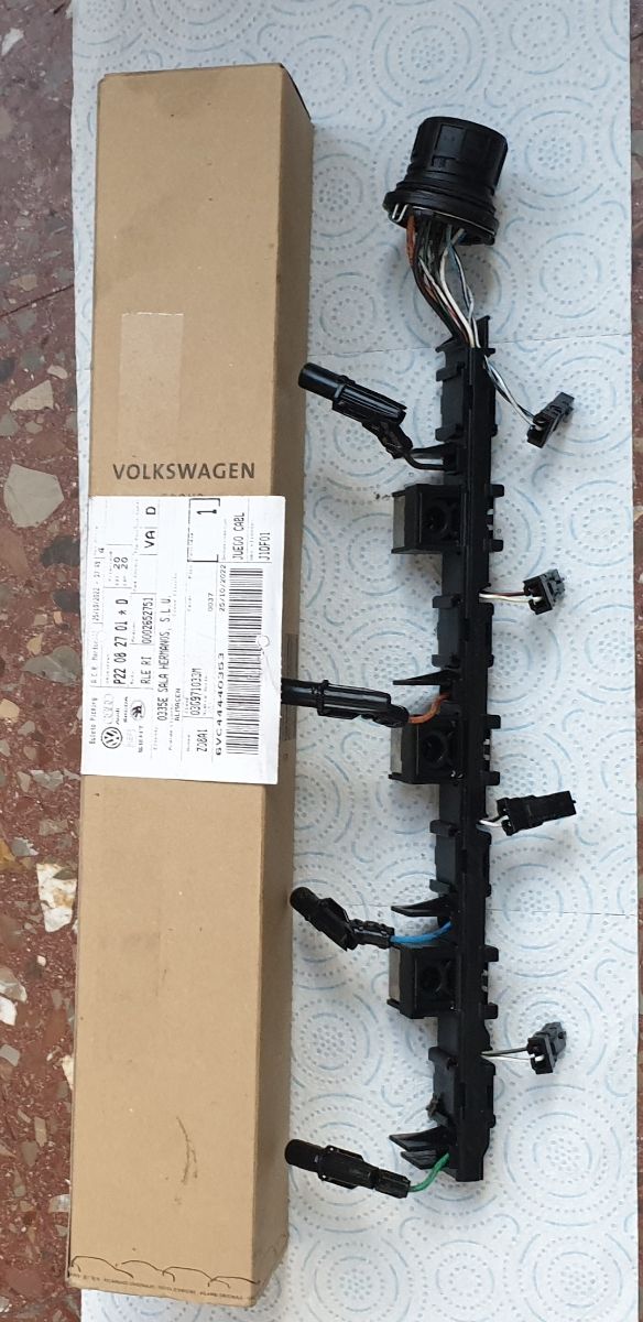 Cableado inyectores volgswagen passat